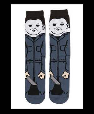 Michael Myers Halloween 360 Character Crew Socks